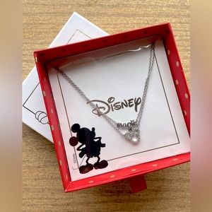 KEEP Collective x Disney | Silver Layered Necklace- Magic & Mickey | NIB